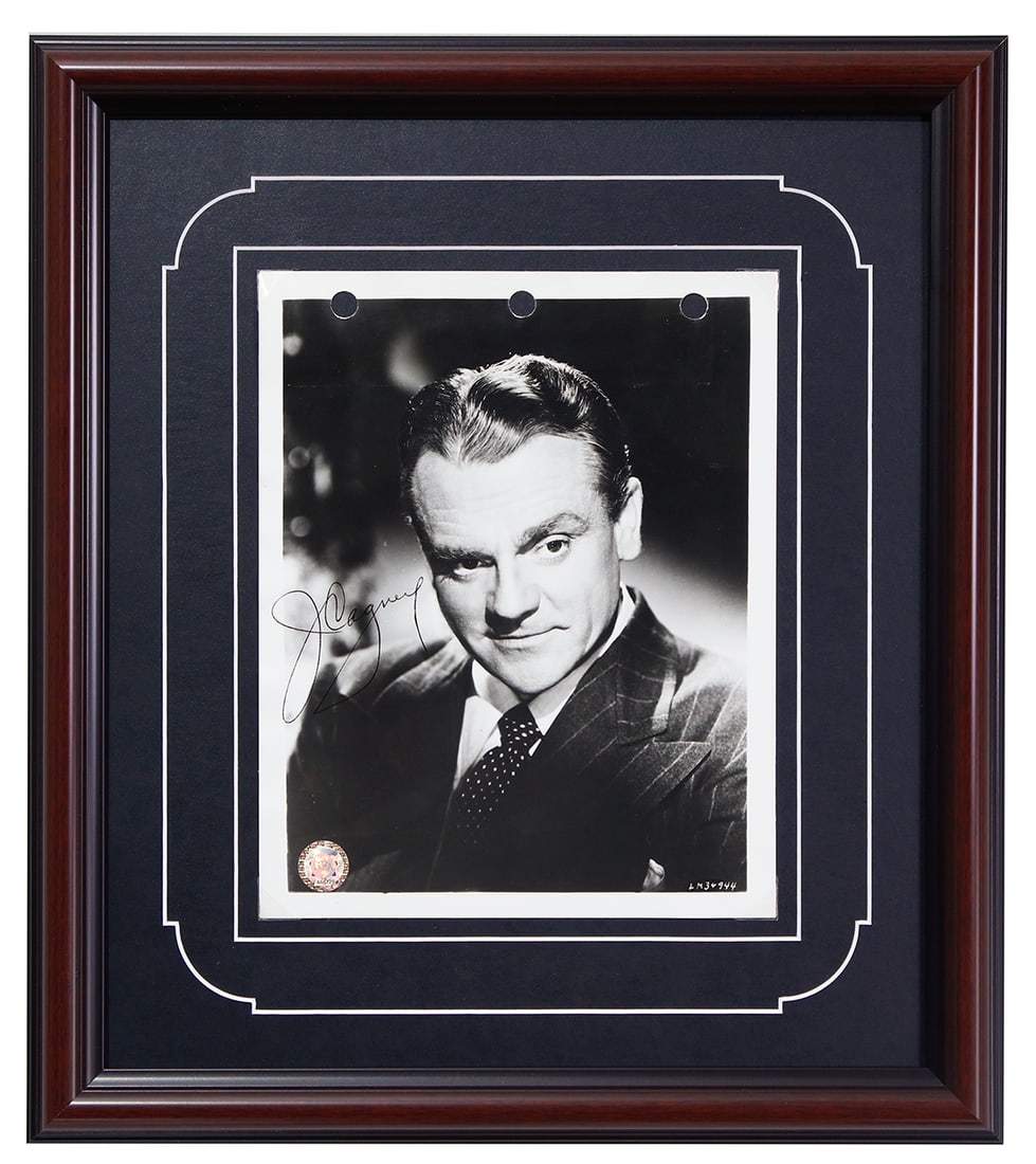 James Cagney Autographed 8 x 10 Black and White Photo (1 of 4)
