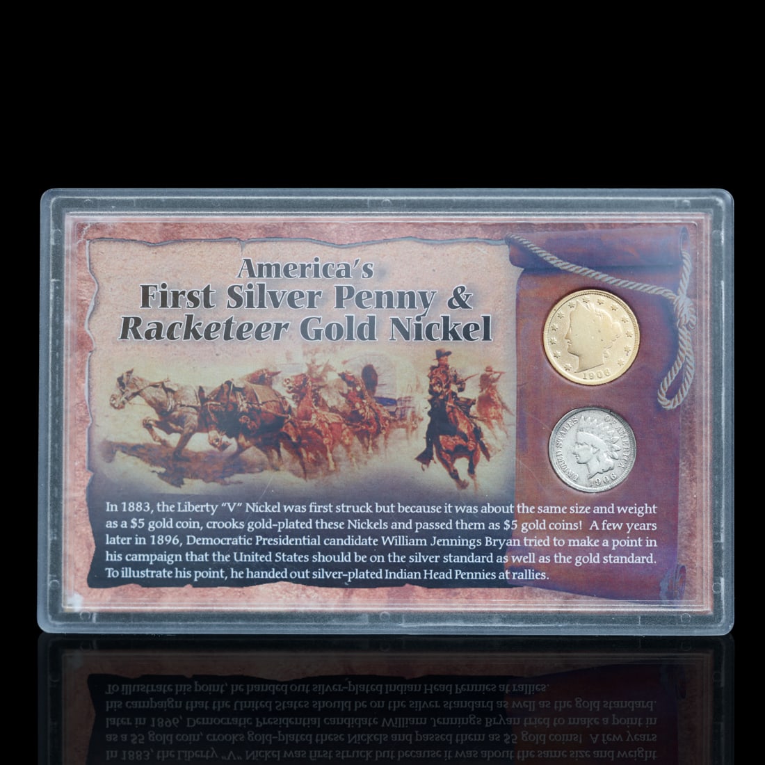 Americas First Penny & Liberty V Nickel Set (1 of 2)