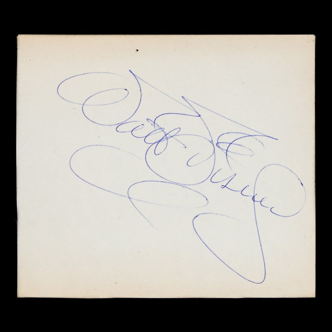 Walt Disney Signed Autograph Page (1 of 4)