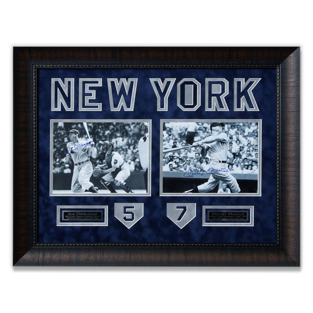 Mickey Mantle & Joe DiMaggio Signed Photograph: Mickey Mantle & Joe DiMaggio Signed Photograph