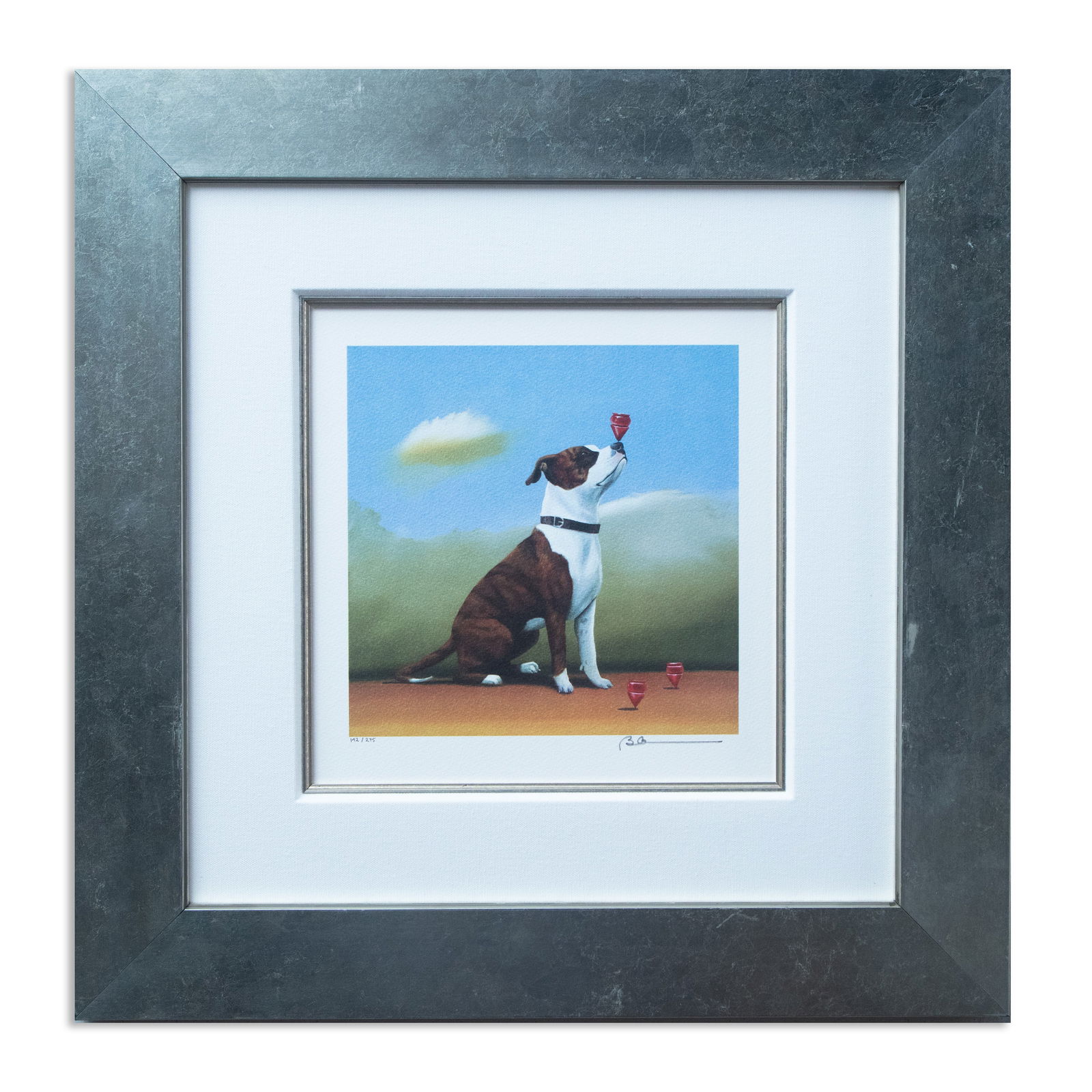 Robert Deyber, "Top Dog", Numbered Signed Limited-Edition (1 of 6)