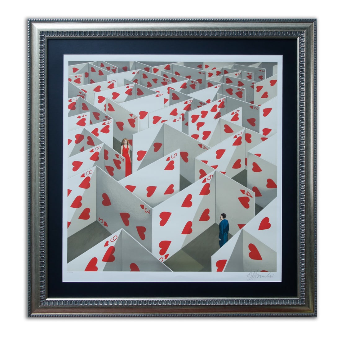 Rafal Olbinski, Illusive Specificity of Random Compliments, Signed Limited Edition (1 of 5)