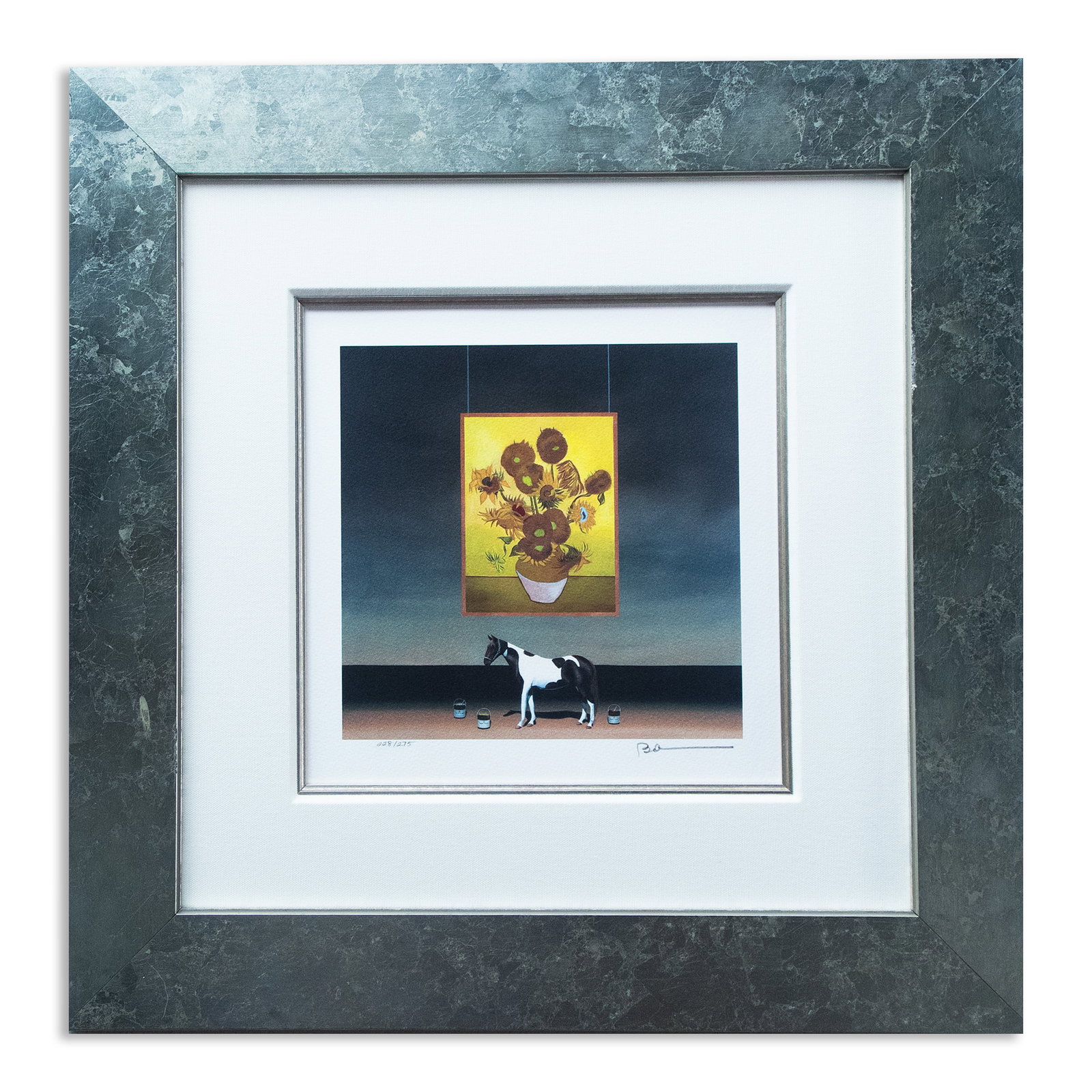 "The Paint Horse - Van Gogh" by Robert Deyber Signed L/E 228/275 (1 of 6)