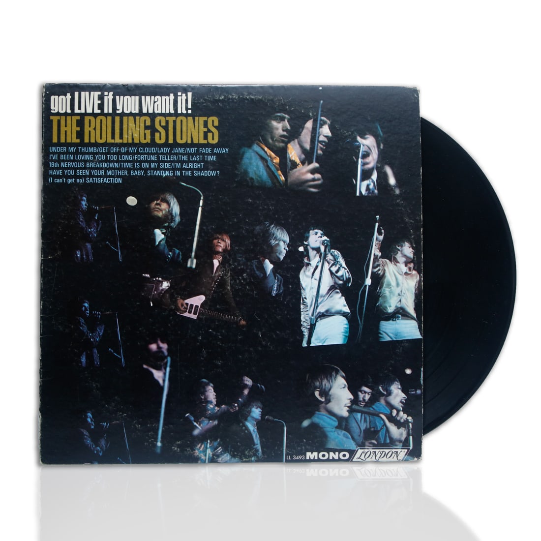 The Rolling Stones Signed "Got Live" LP Album (1 of 7)