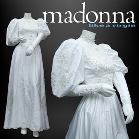 Madonna Custom "The Virgin Tour" Wedding Dress