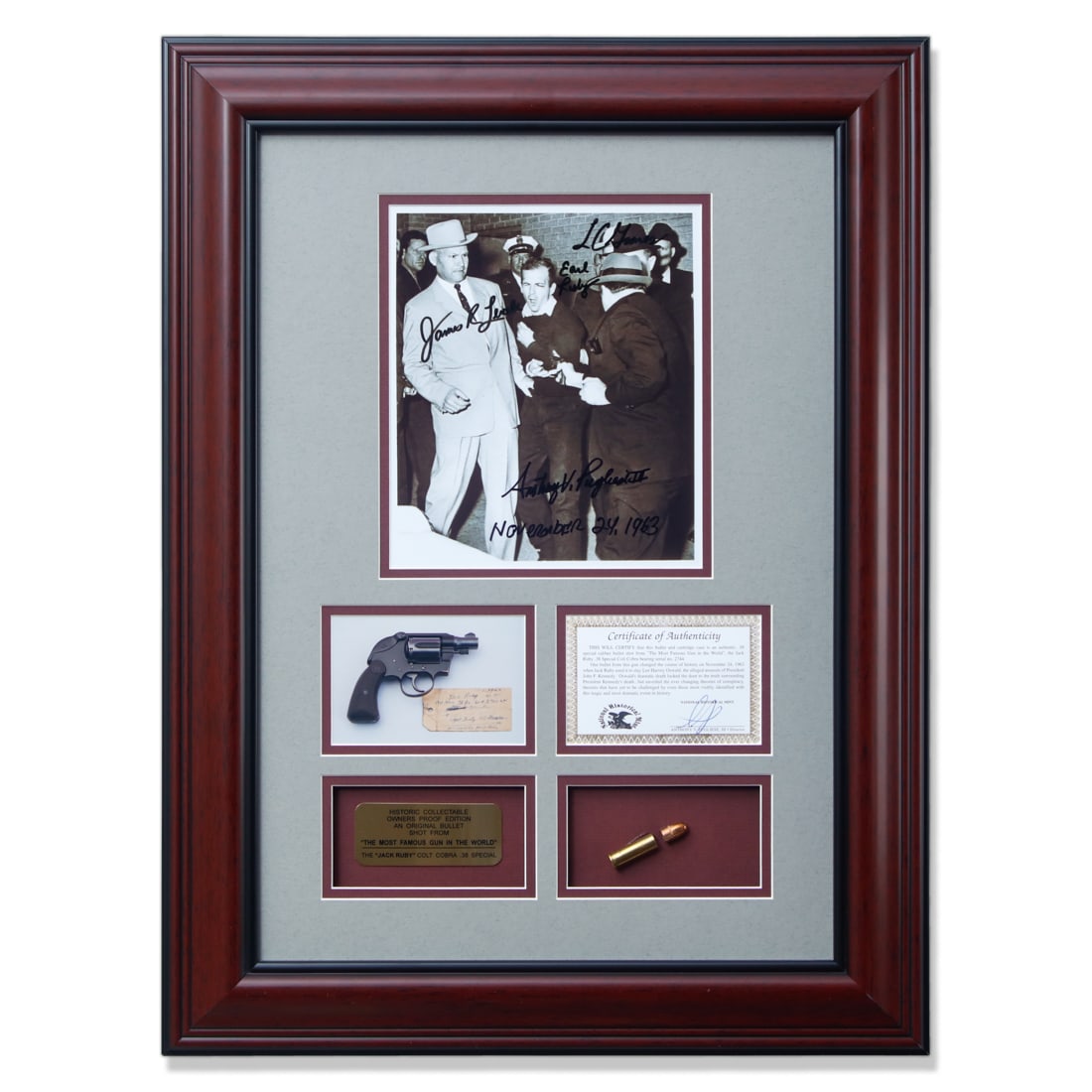 Jack Ruby Bullet: Historic Artifact from the Assassination of Lee Harvey Oswald: Jack Ruby Bullet: Historic Artifact from the Assassination of Lee Harvey Oswald. Delve into one of the most pivotal moments in American history with this extraordinary collectible: a bullet fired from