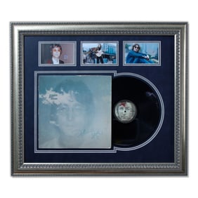 John Lennon Signed and Inscribed with a Doodle 'Imagine' Album