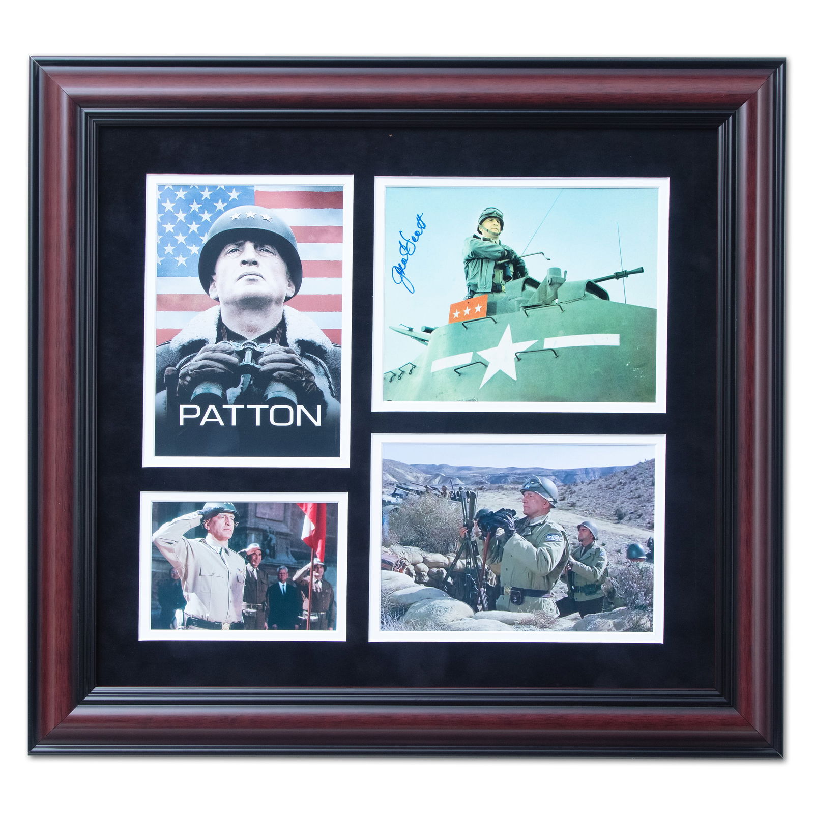 George C. Scott Signed "Patton" Promo Photo (20th Century Fox (1 of 4)