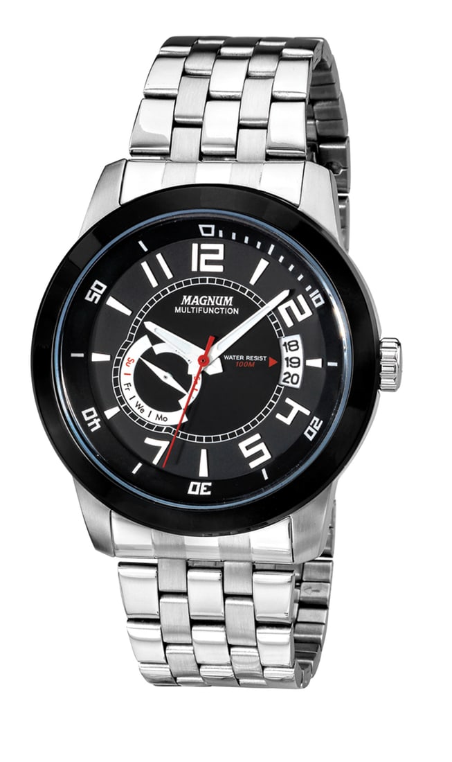 Magnum Master Multifunctiion with Date and Sweeping Day Indicator (1 of 1)
