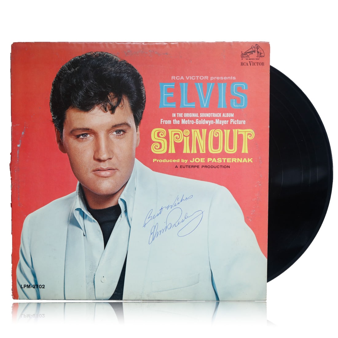 Elvis Presley Signed "Spinout" Album (1 of 6)