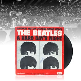 The Beatles Signed "A Hard Days Night" Album