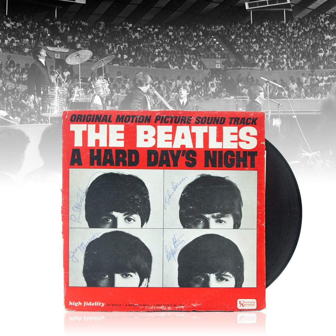 The Beatles Signed "A Hard Days Night" Album (1 of 7)