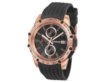 Magnum: Luxury Sport Watch with Golden Rose Finish