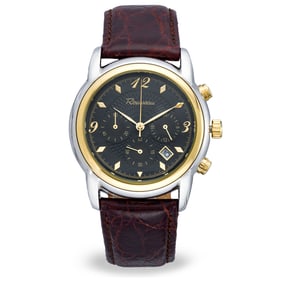 Rousseau Classic Chronograph with Two Tone Finish