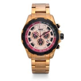 Weil & Harburg Swiss Chronograph with Golden Rose Finish
