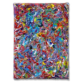 Viktor Tilson "Amalgamation" (2016) Acrylic/Canvas