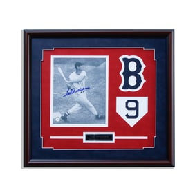 Ted Williams Signed Photograph