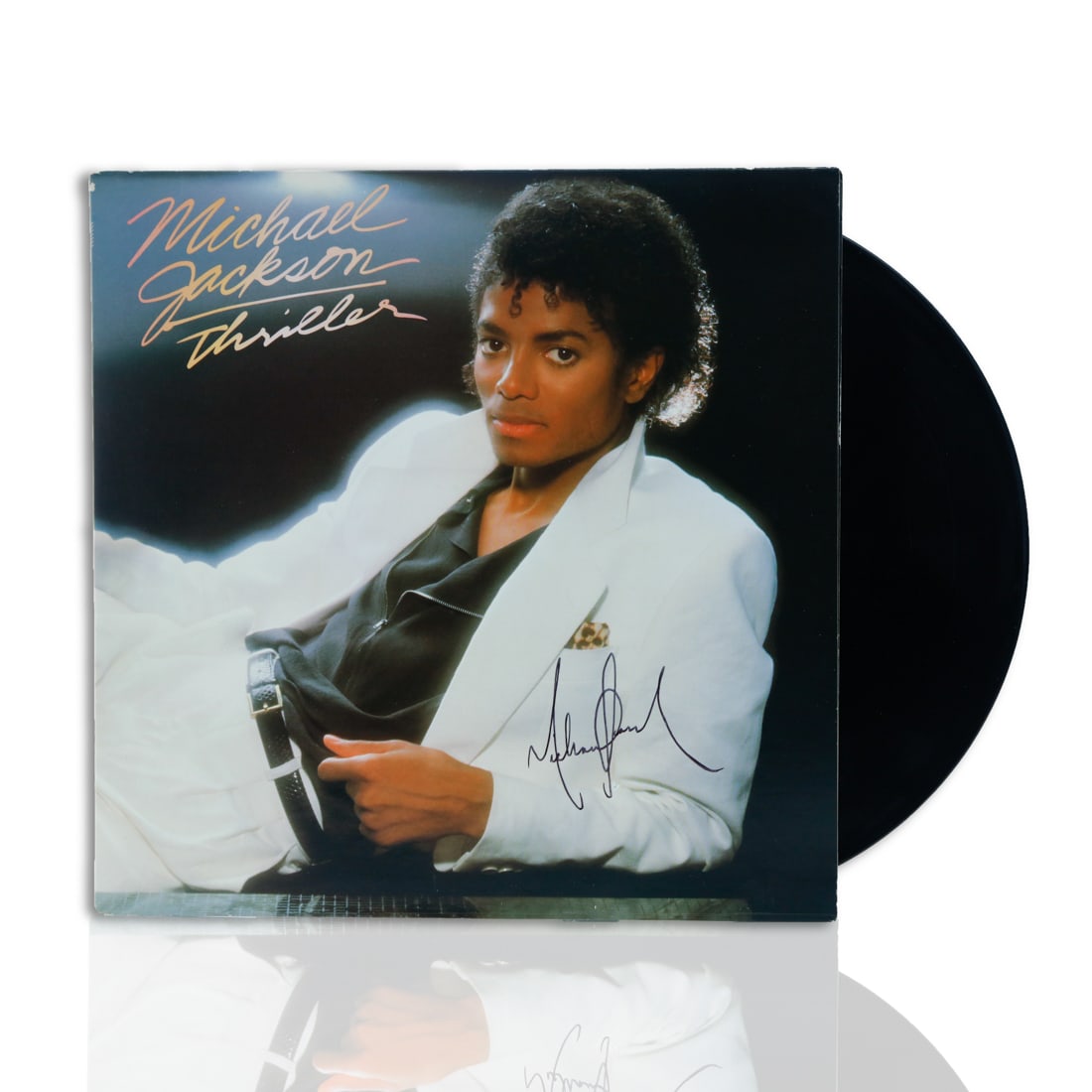 Michael Jackson Signed "Thriller" Album (1 of 8)