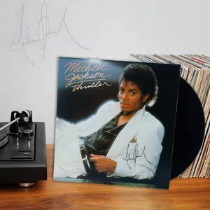 Michael Jackson Signed "Thriller" Album