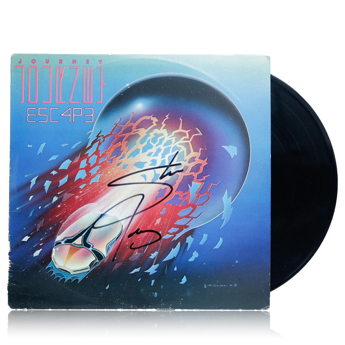 Steve Perry Signed Journey "Escape" Album (1 of 7)