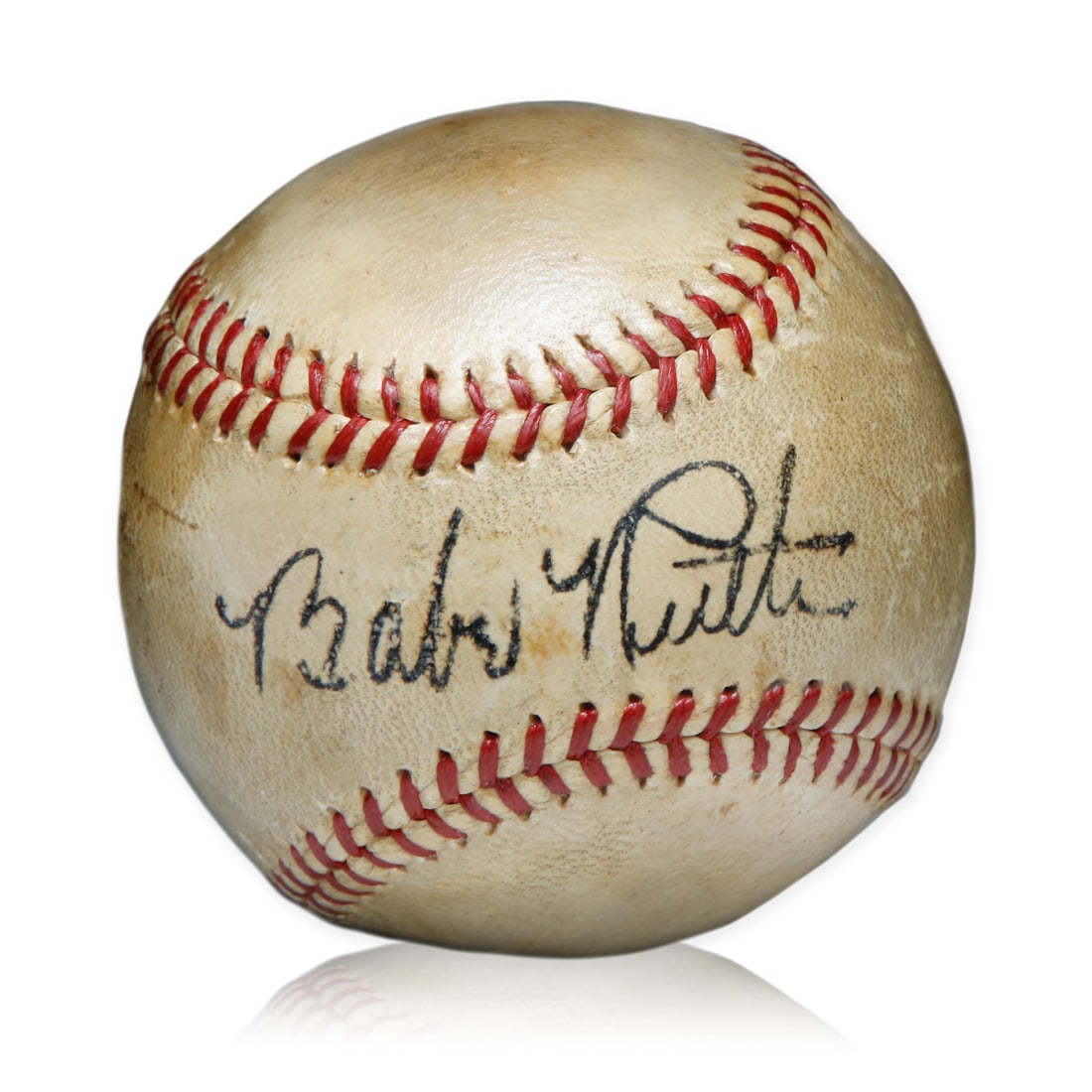 Babe Ruth Signed ONL Ford Frick Spalding Baseball (1 of 6)