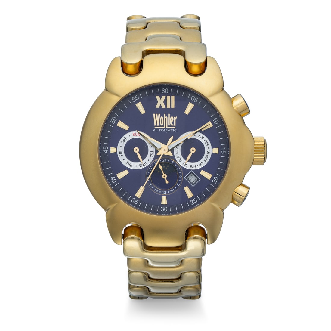 Wohler Mens Automatic Watch Blue Dial (1 of 1)