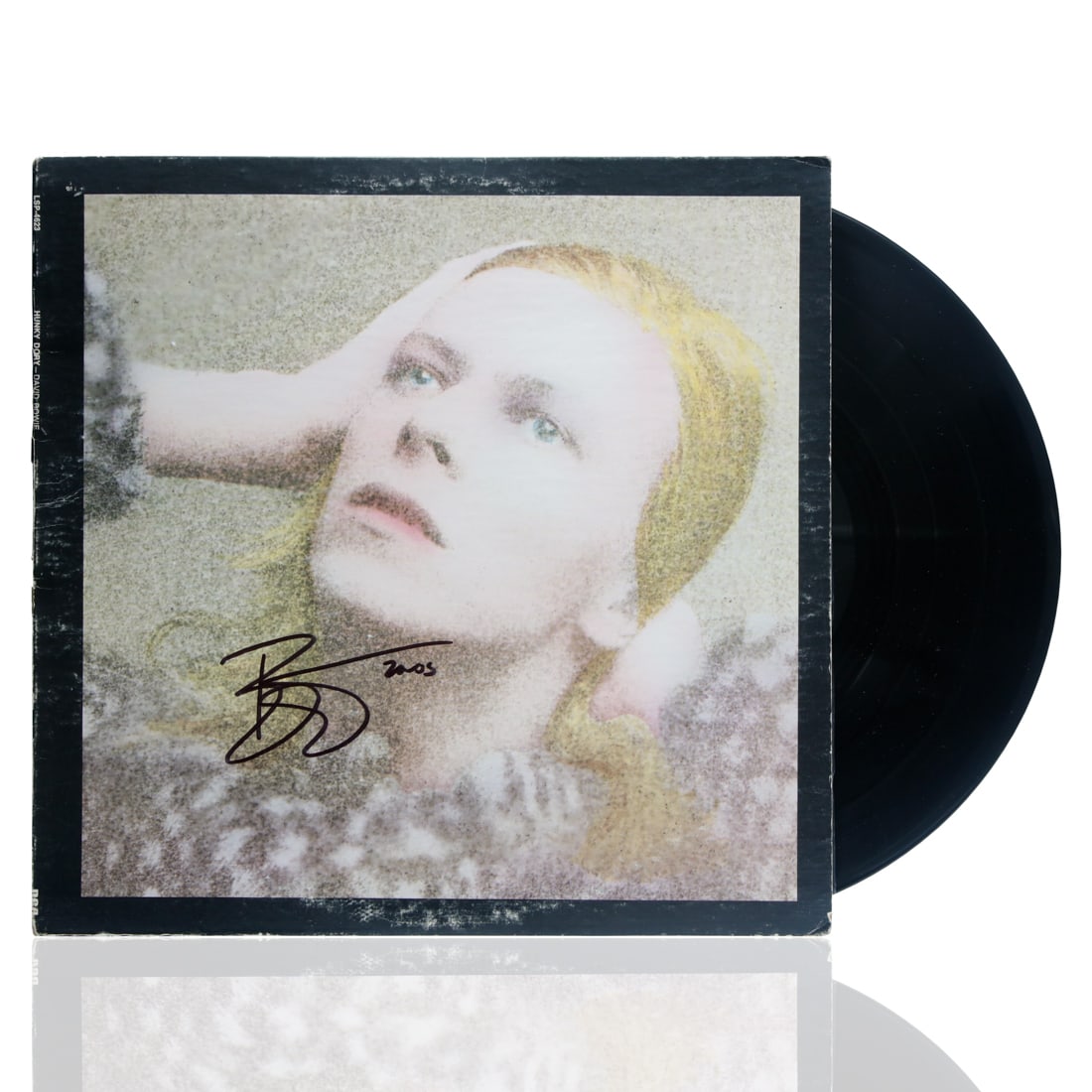 David Bowie Signed "Hunky Dory" LP Album - Forensically Authenticated (1 of 6)