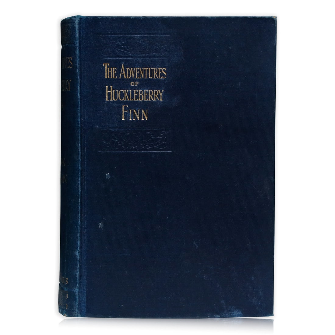 Mark Twain & S.L. Clemens Signed "The Adventures of Huckleberry Finn" -1904 (1 of 6)