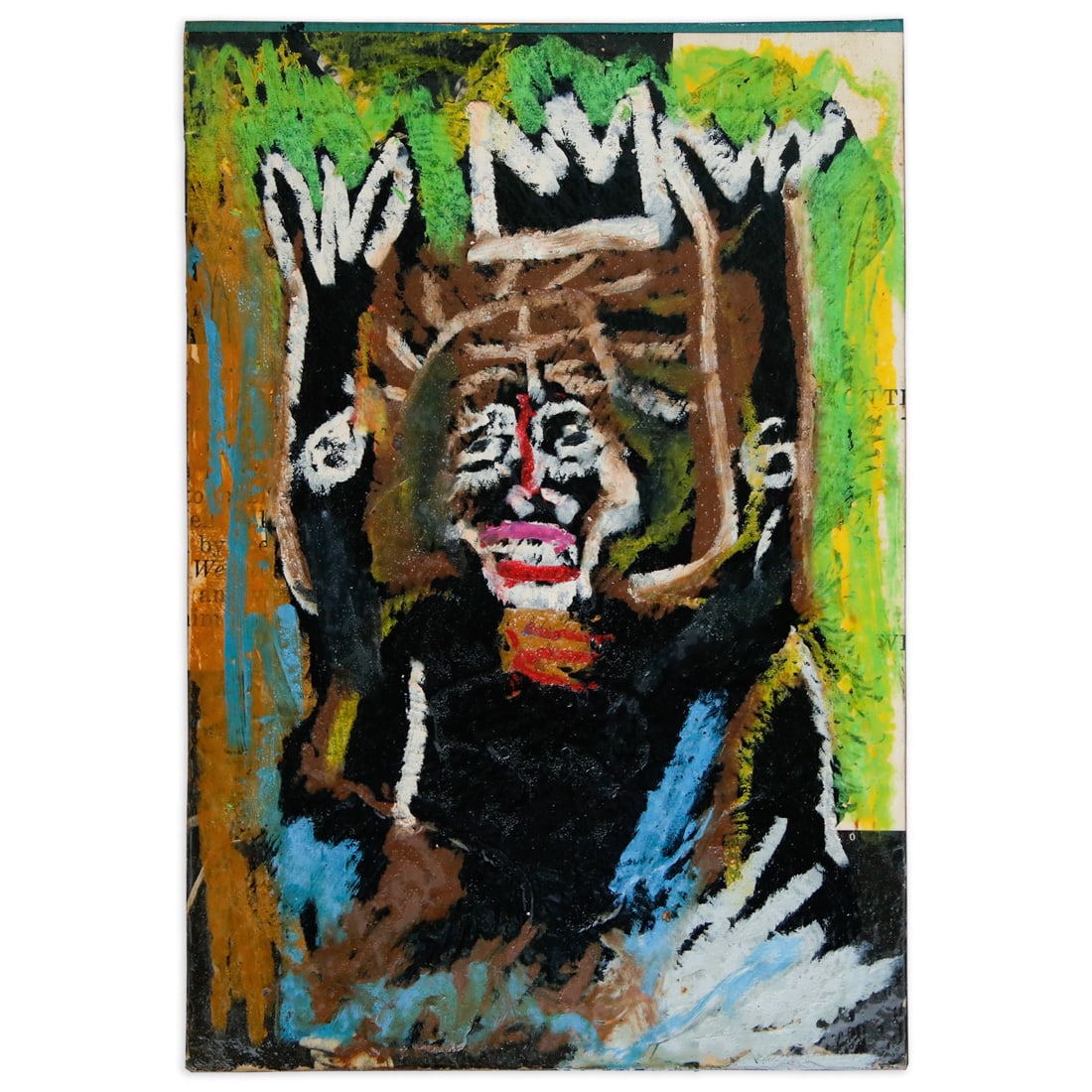 Jean-Michel Basquiat Original Subway Art With Provenance Documents (1 of 5)