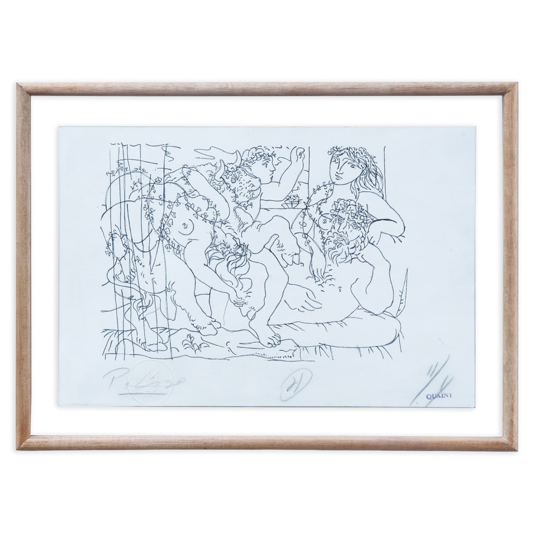 Pablo Ruiz Picasso Signed Original Export Certificate (1 of 10)