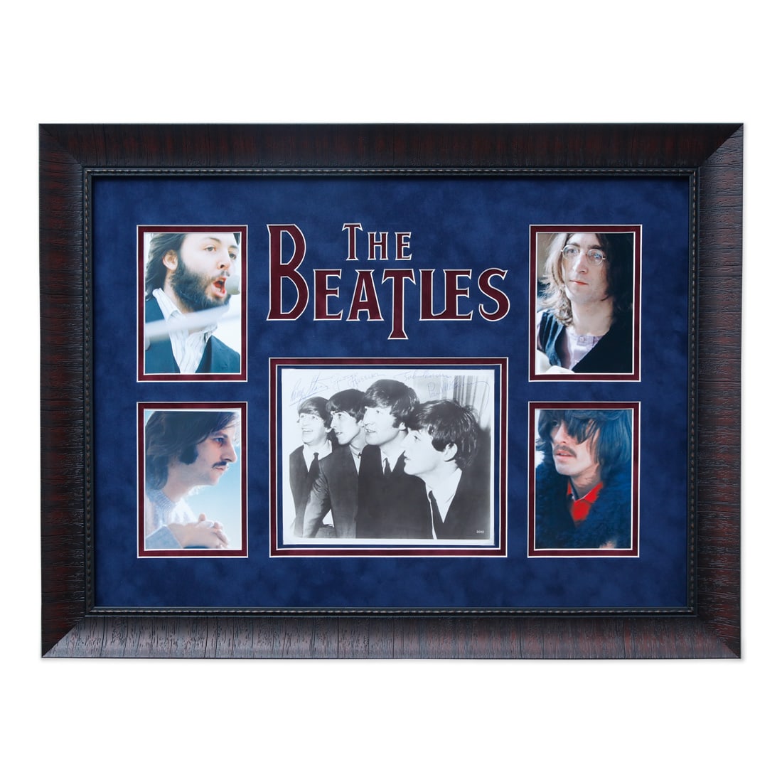 Beatles Signed Vintage  8x10 Black & White Promotional Photograph (1 of 5)