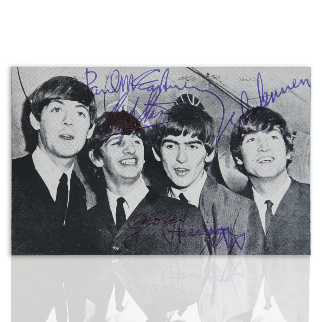 Beatles Signed Vintage Photocard (1 of 1)