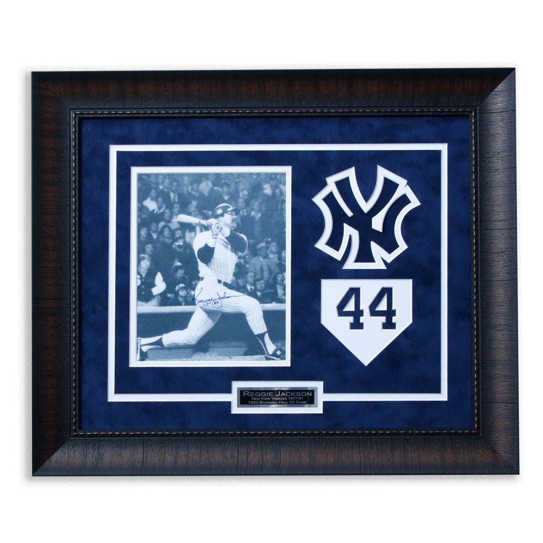Reggie Jackson New York Yankees signed 8x10v GFA (1 of 3)