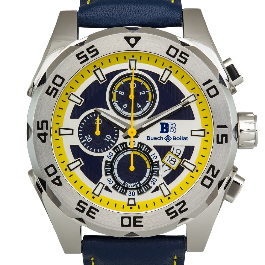 Buech & Boilat Torrent Mens Chronograph Watch (1 of 4)
