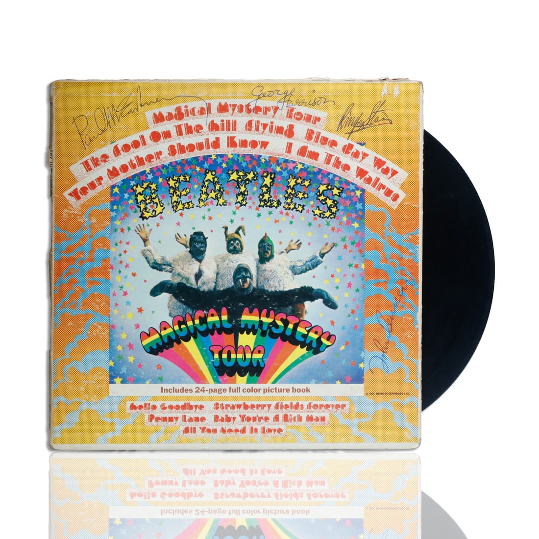 The Beatles Signed "Magical Mystery Tour" LP Album (1 of 10)