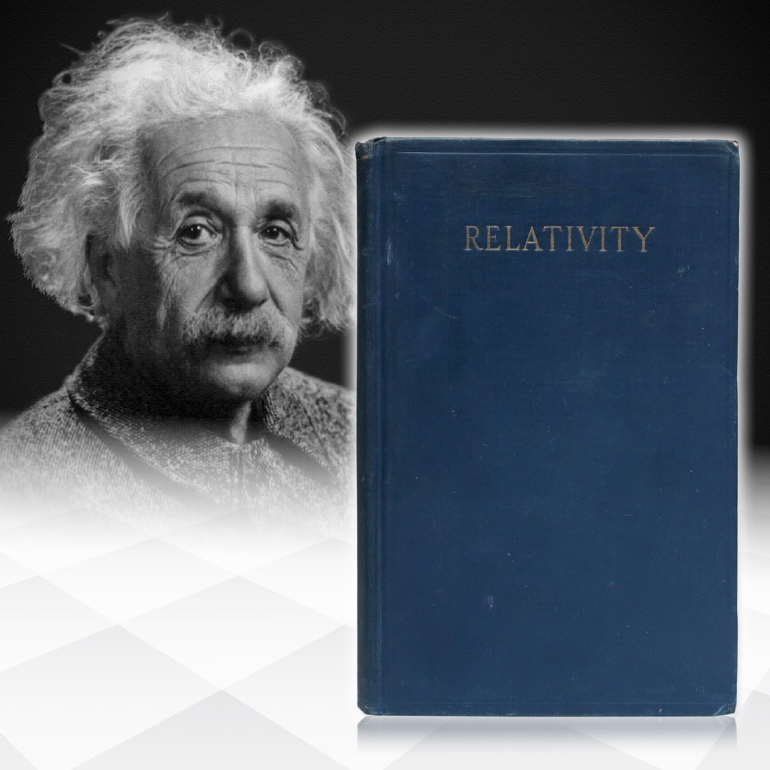 Albert Einstein Signed Book - "Relativity: The Special and General Theory" (1 of 5)