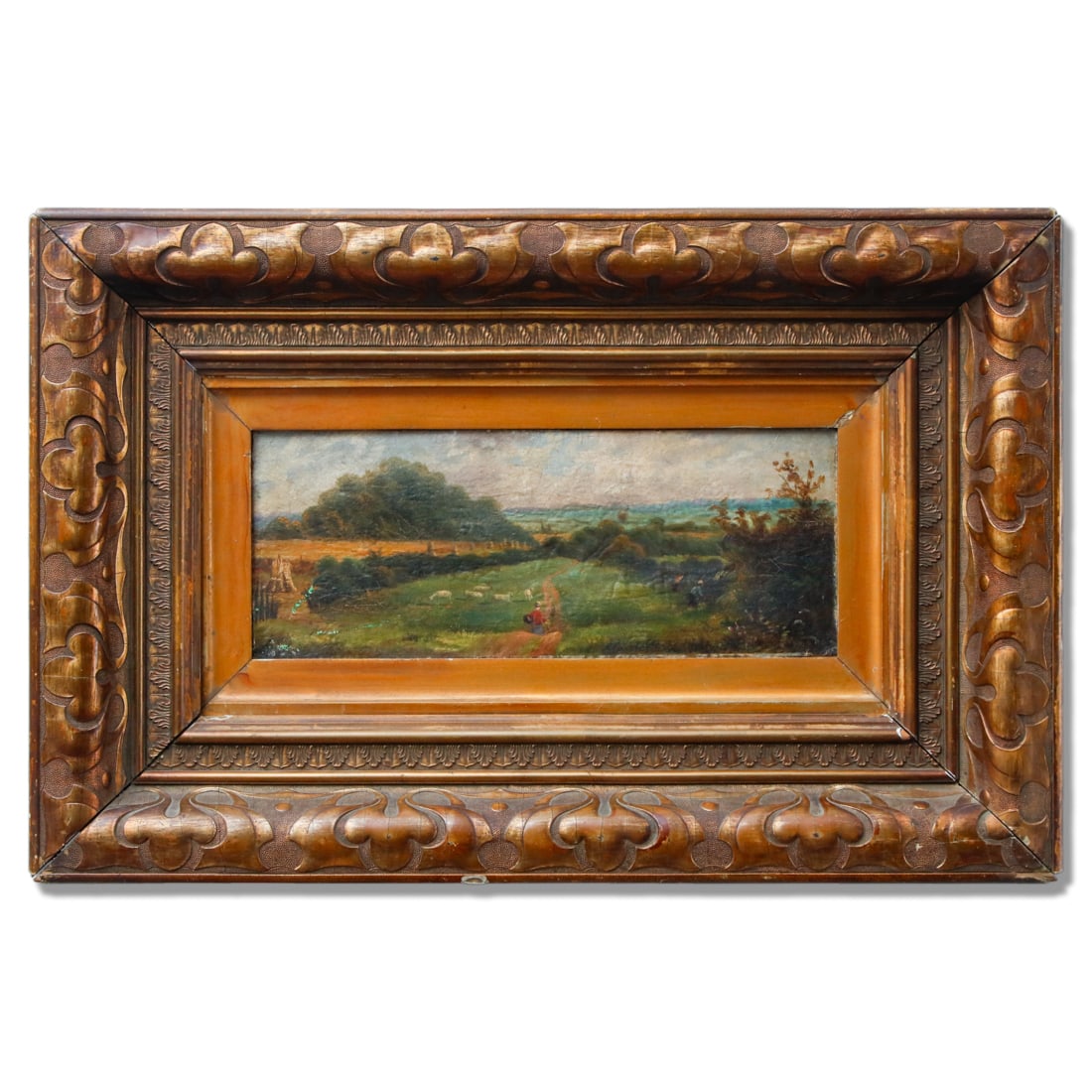 Original John Constable Signed Oil Painting – Country Scene (1 of 20)