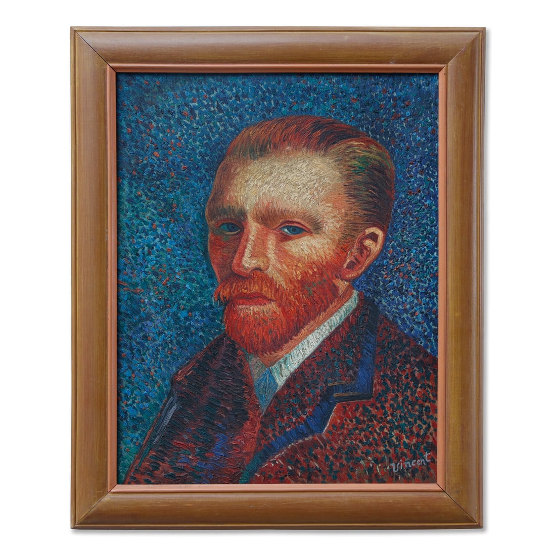 A Window into Genius: Vincent van Gogh (imputée) Self Portrait (1887) (1 of 6)