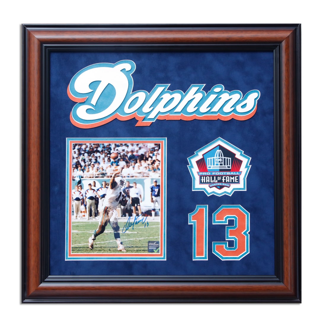Dan Marino Miami Dolphins Autograph Signed Showcase (1 of 4)