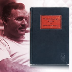Signed Hardback Copy of "The Sun Also Rises" by Ernest Hemingway (1926)