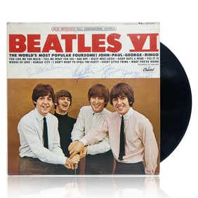 Beatles Signed "Beatles VI" Album