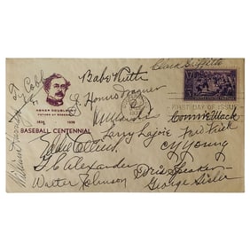 1939 HOF Signed Catchet