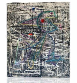 Max Ernst Double-Sided Work on Paper