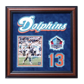 Dan Marino Miami Dolphins Autograph Signed Showcase