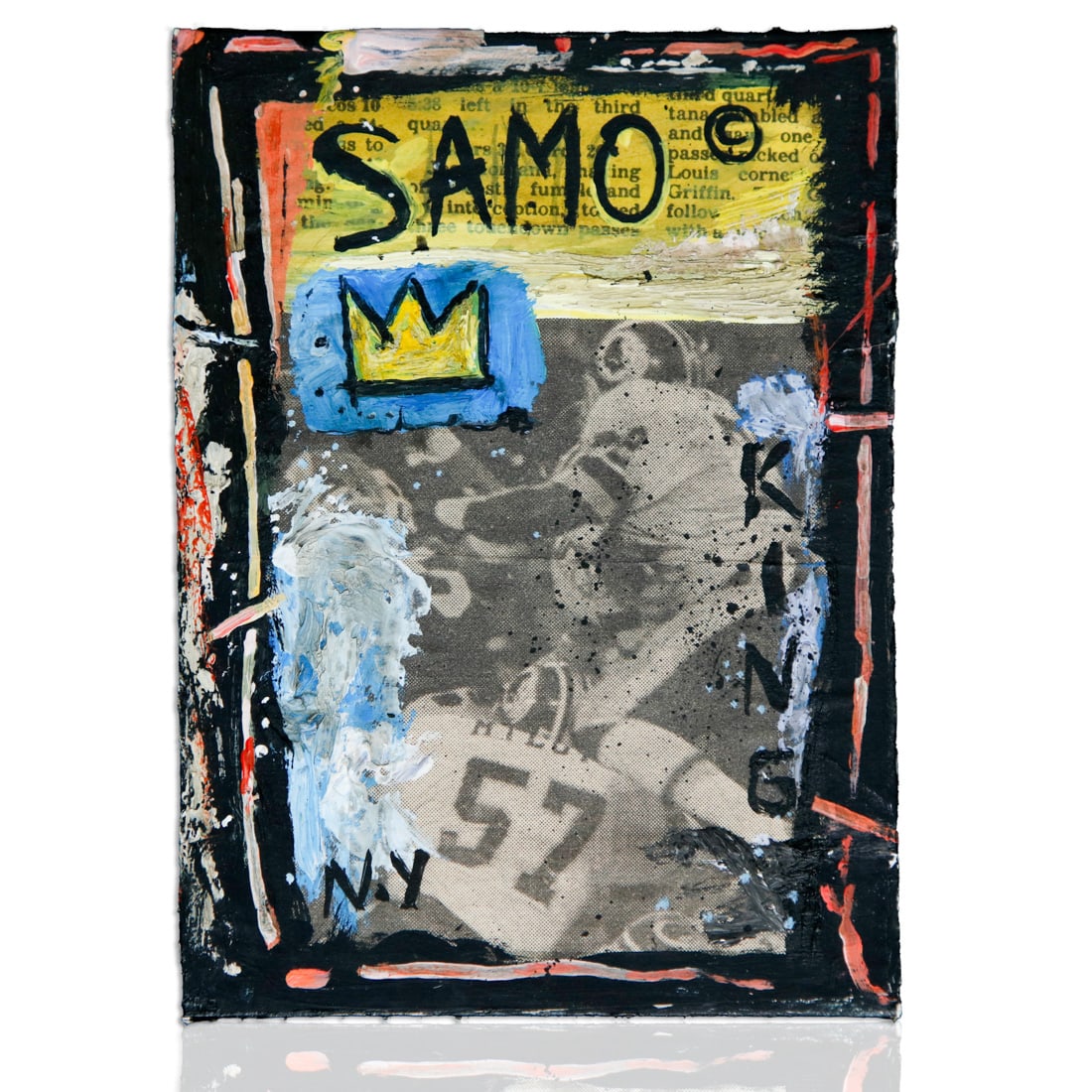 Jean-Michel Basquiat's Petite Extraordinaire - A 4" x 6" SAMO Masterpiece (1 of 4)