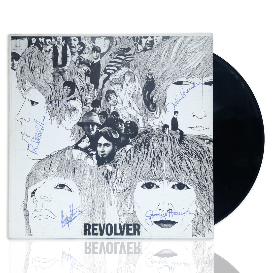 The Beatles Signed "Revolver" Album: Timeless Elegance - The Beatles Signed "Revolver" Album, A Masterpiece of Music History. An exceptional and incredibly rare opportunity is presented to you in the form of this Beatles signed "Revolver