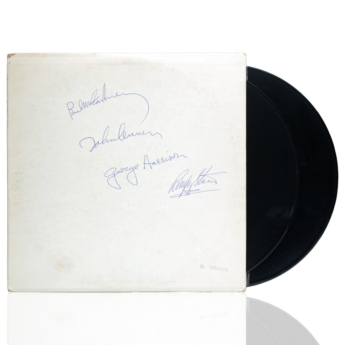 The Beatles' "White Album" - An Extraordinary Signed Edition in Blue Ink by All Four Members (1 of 12)