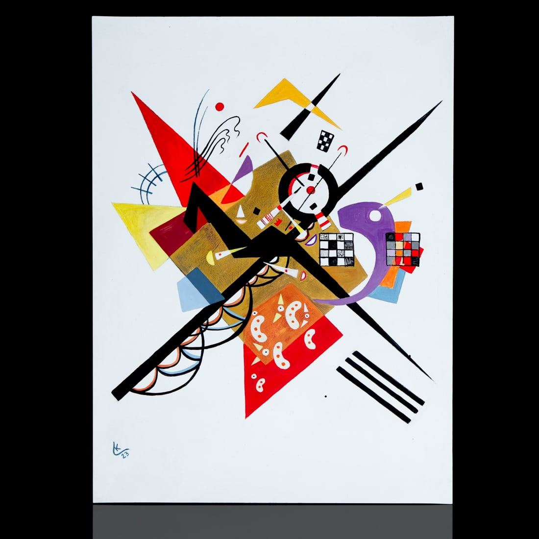 Wassily Kandinsky Artwork - 8.5" x 11" (1 of 6)
