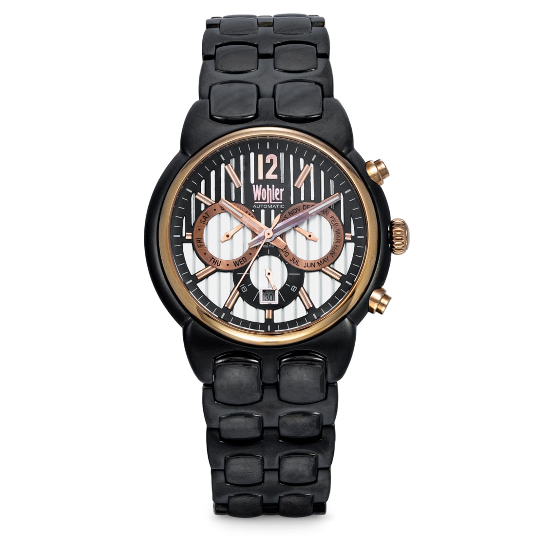 Wohler Multi-Function Black Automatic Watch (1 of 5)