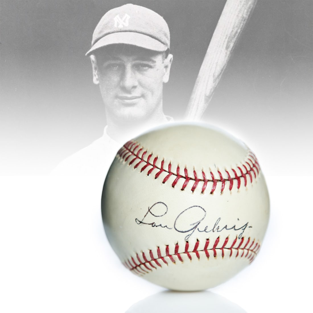 Lou Gehrig Signed Official American League Ball (1 of 8)